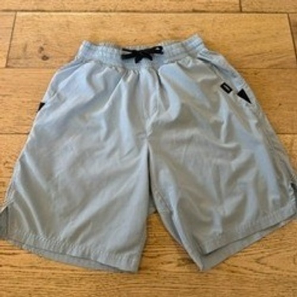 UNRL Active Shorts Small Light Blue Excellent Stretch Zipper Pocket (1743)